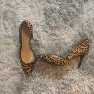 Jessica Simpson Leopard Print Heels